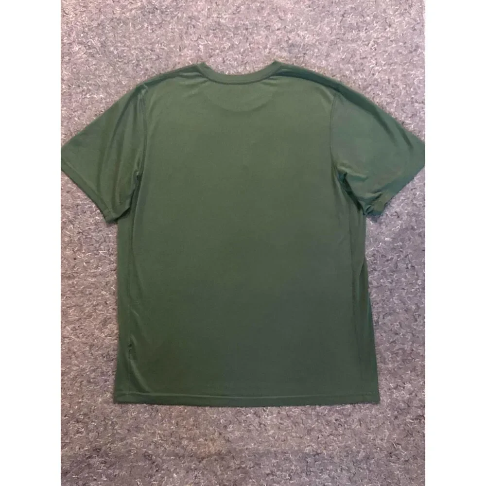 Nike Dri-FIT Baylor University Bears Green Gold Men’s Large T-Shirt